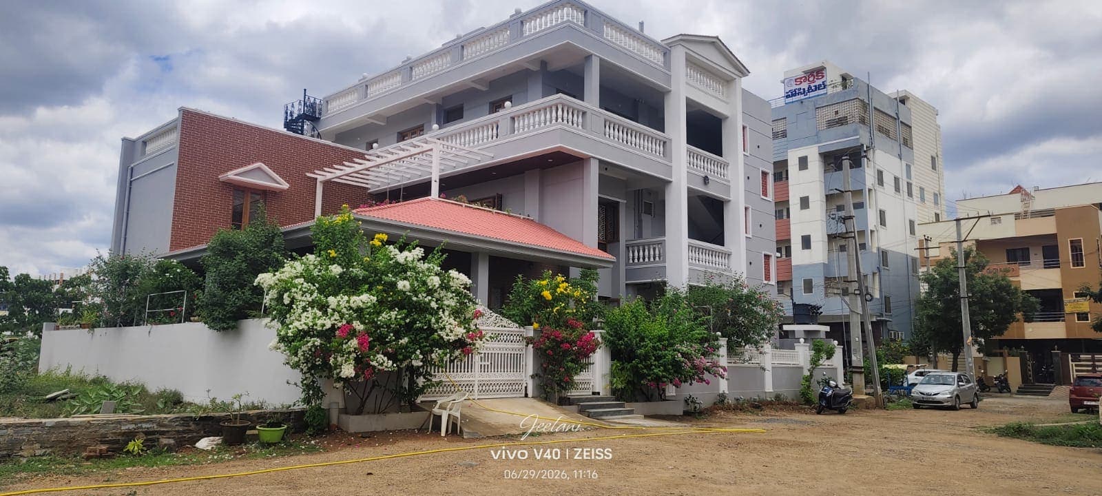 Garden Duplex, a residential project (G+2) by ASRG Construction in Kurnool
