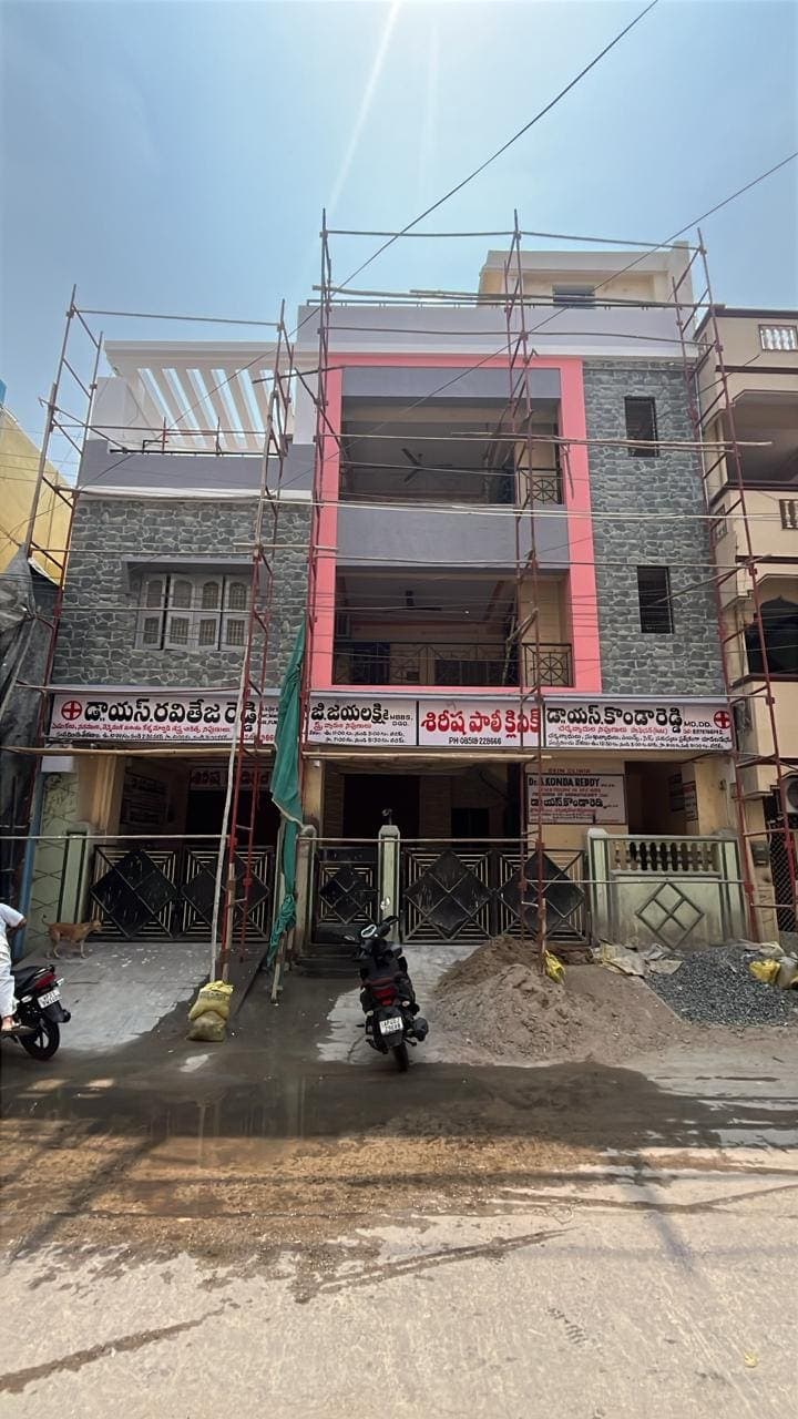 Medical Complex, a commercial project (G+2) by ASRG Construction in Kurnool